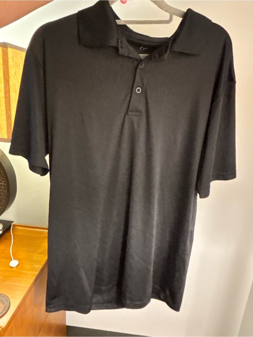 Classic Black Polo Shirt - Men
